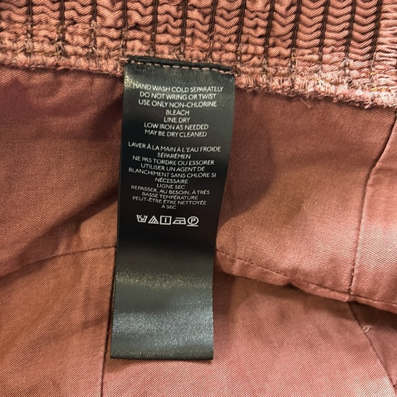 Anthropologie Pilcro Corduroy Corset Top Crop Stretch Back Adjustable Strap Sz 4 - Picture 12 of 14